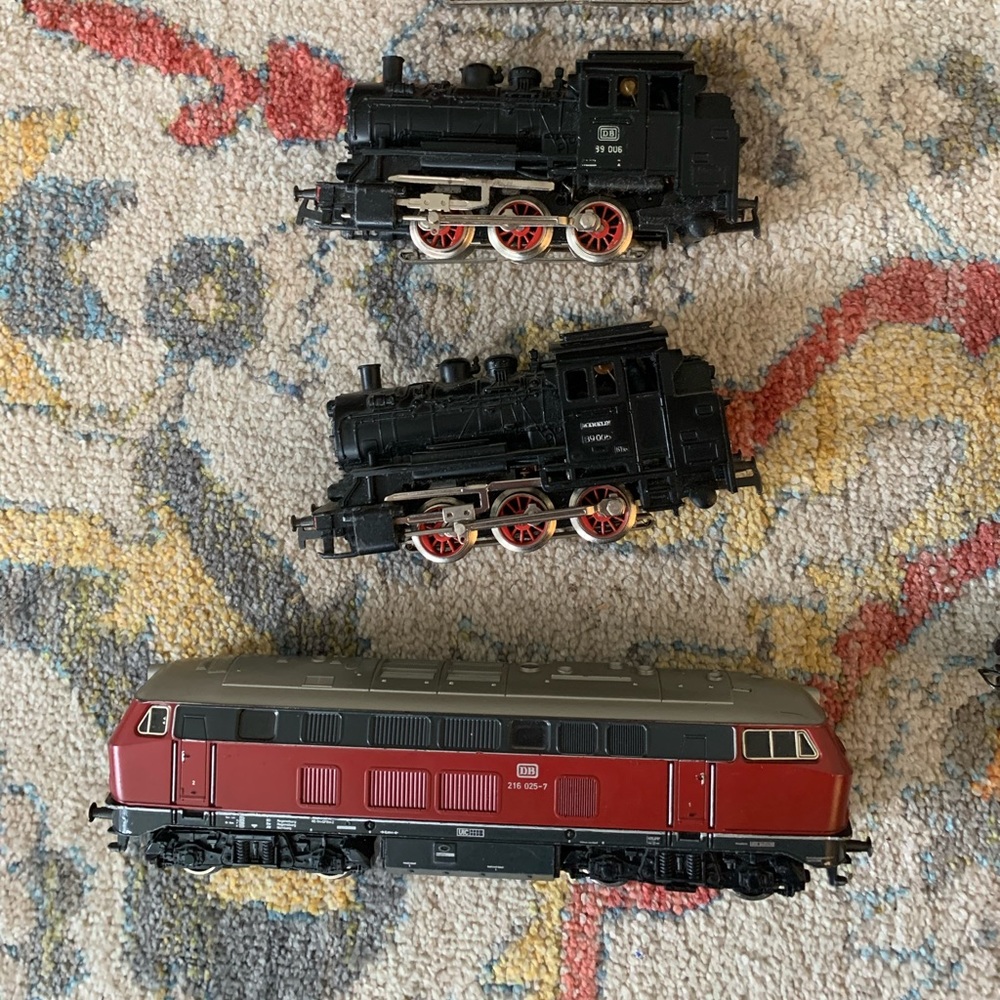 Vintage Märklin Large Train Set, 1970s